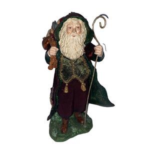 Vintage Katherine's Collection Wayne Kleski Santa Figurine